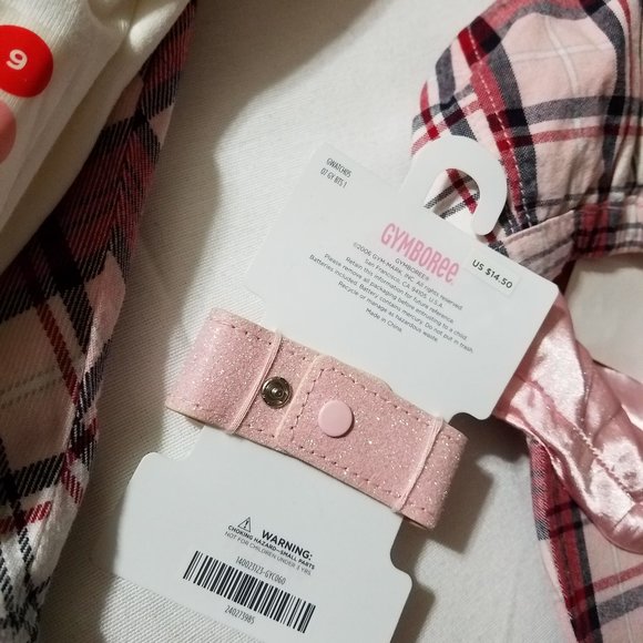 Gymboree Schoolgirls Rock size 9 shirt, 8 adjustable waist skort, 8-10 tights - Picture 11 of 11